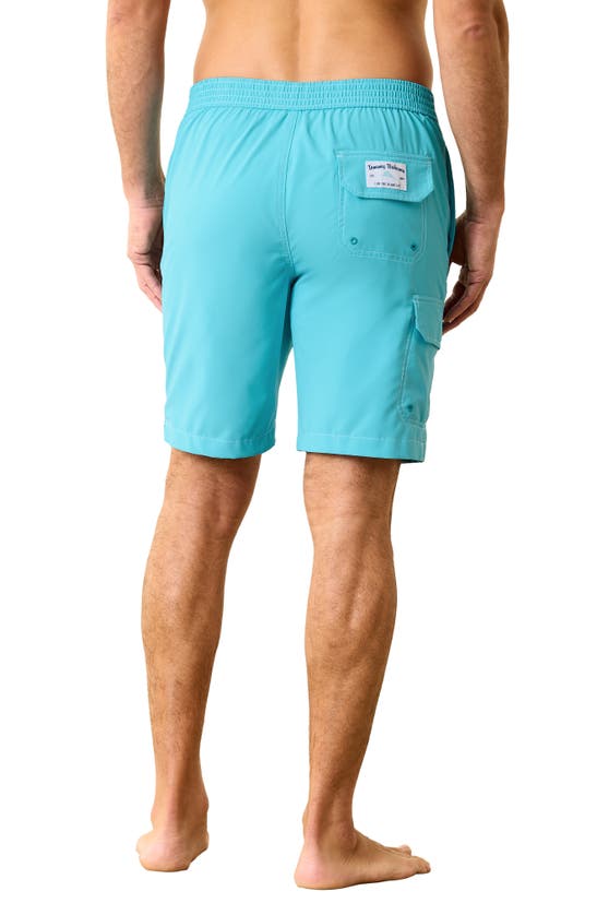 Shop Tommy Bahama Baja Harbor Board Shorts In River Blue