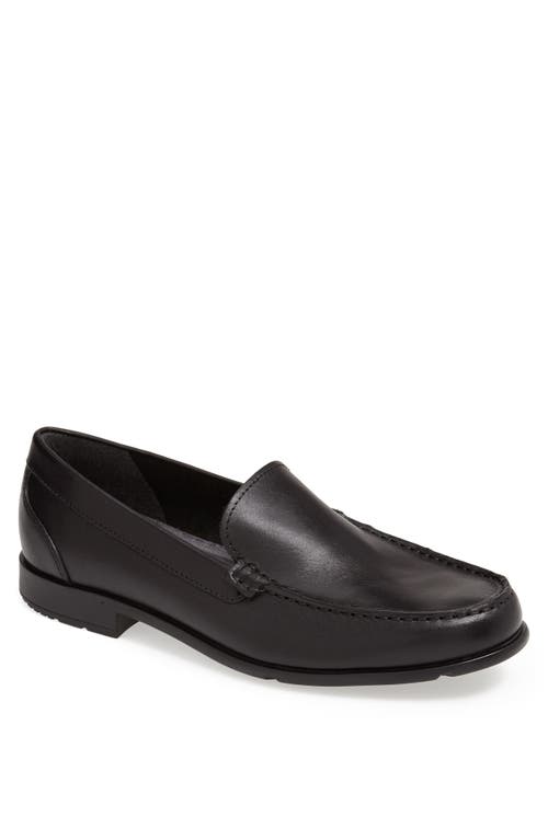 Rockport Classic Venetian Loafer in Black Leather at Nordstrom, Size 8.5