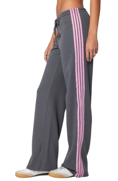 EDIKTED EDIKTED AVERIE STRIPE SWEATPANTS