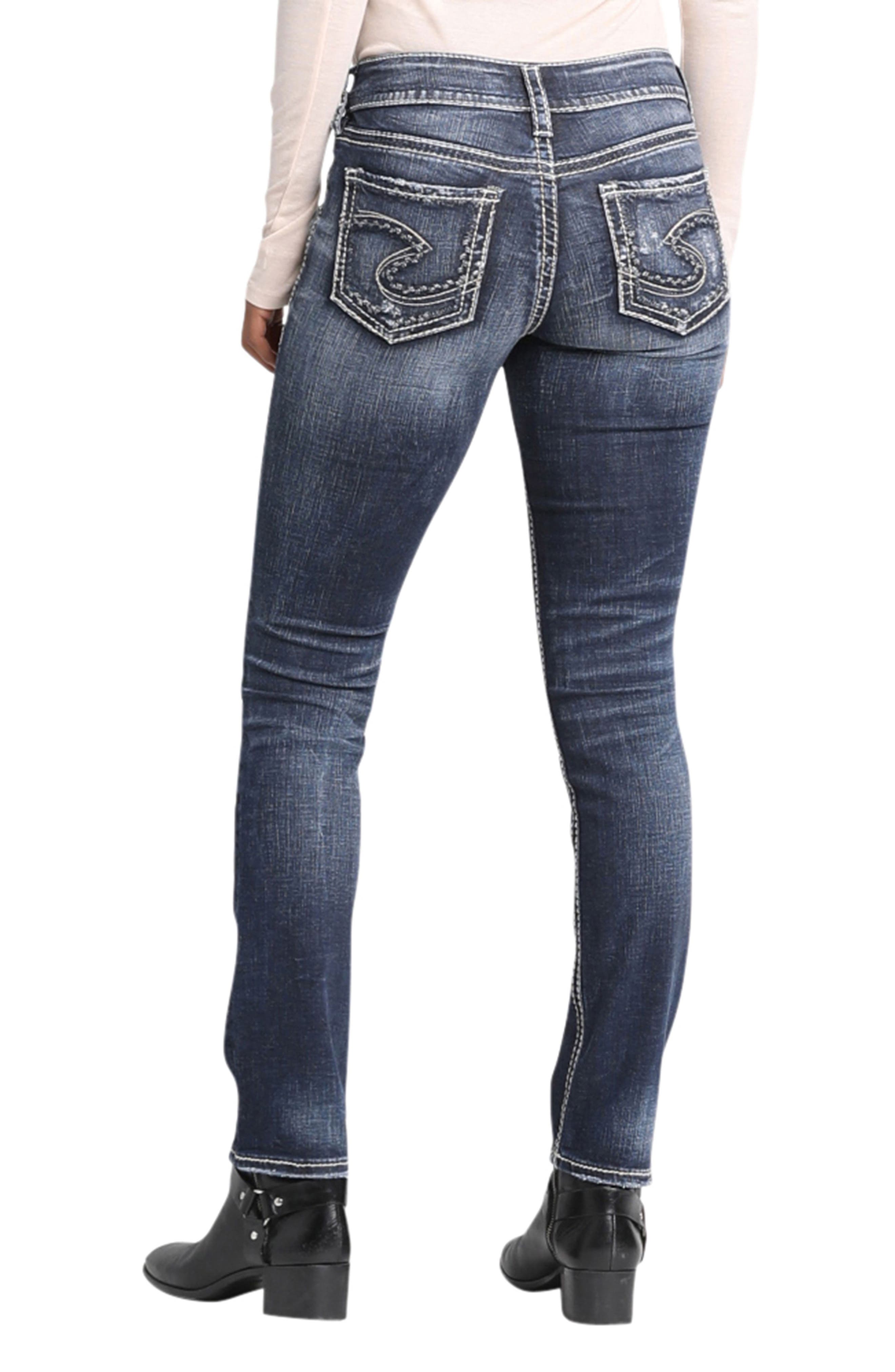 Silver Jeans Co. Suki Straight Leg 