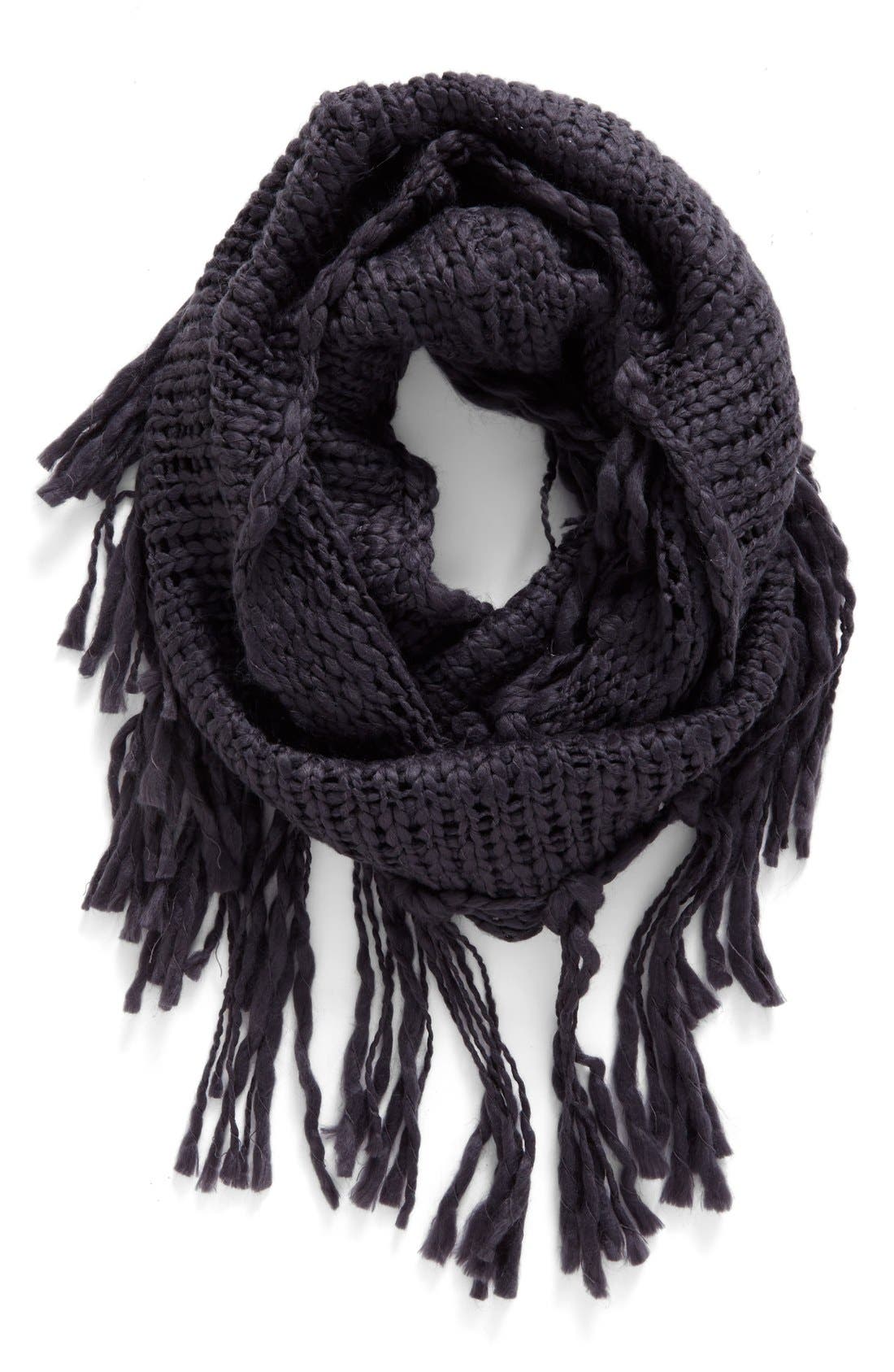 BP. Chunky Knit Fringe Scarf Nordstrom