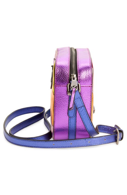 Shop Kurt Geiger London Rainbow Shop 690 Kensington Crossbody Bag In Multi/other