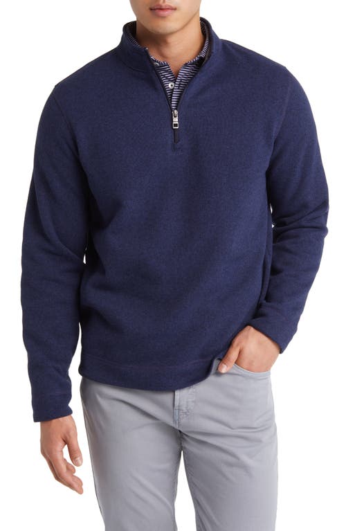Peter Millar Crown Sweater Fleece Quarter Zip Pullover at Nordstrom,