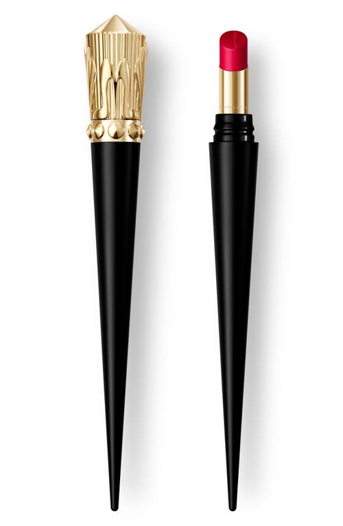 Christian Louboutin Rouge Stiletto Lumi Matte Lipstick In Drama Rose 814l