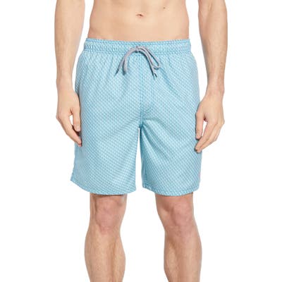 Ted Baker London Flags Swim Trunks, Blue