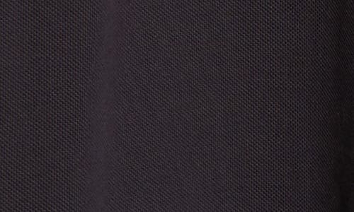 Moncler Logo Patch Cotton Piquet Polo Shirt In Blue