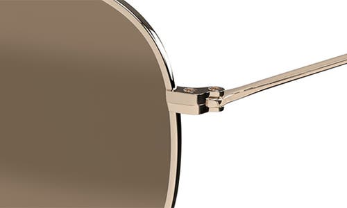 MAUI JIM MAUI JIM HAUOLI XL 62MM POLARIZED OVERSIZE AVIATOR SUNGLASSES