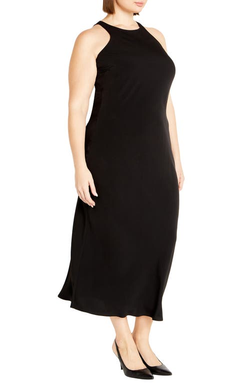 Shop City Chic Sleeveless Dress In Black