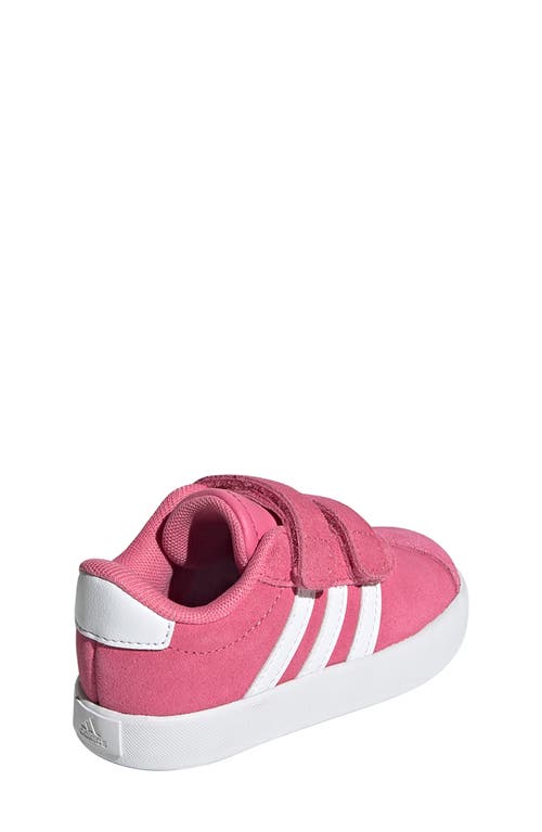 Shop Adidas Originals Adidas Kids' Vl Court 3.0 Sneaker In Pink/white/grey