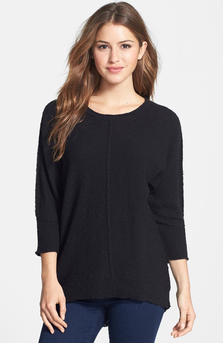 Two by Vince Camuto Reverse Detail Dolman Sleeve Sweater | Nordstrom