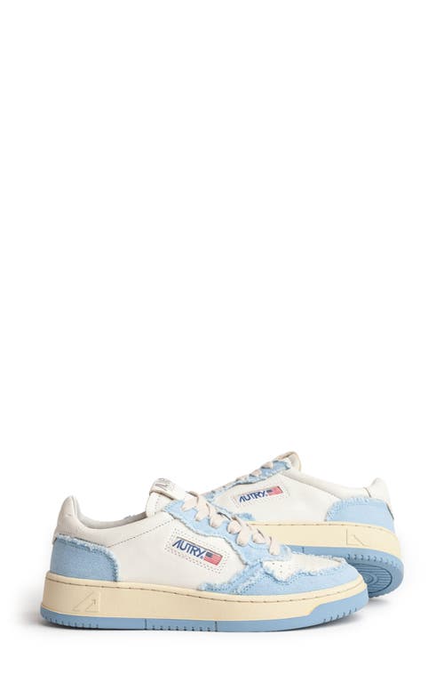 Autry Medalist Low Sneaker In Blue