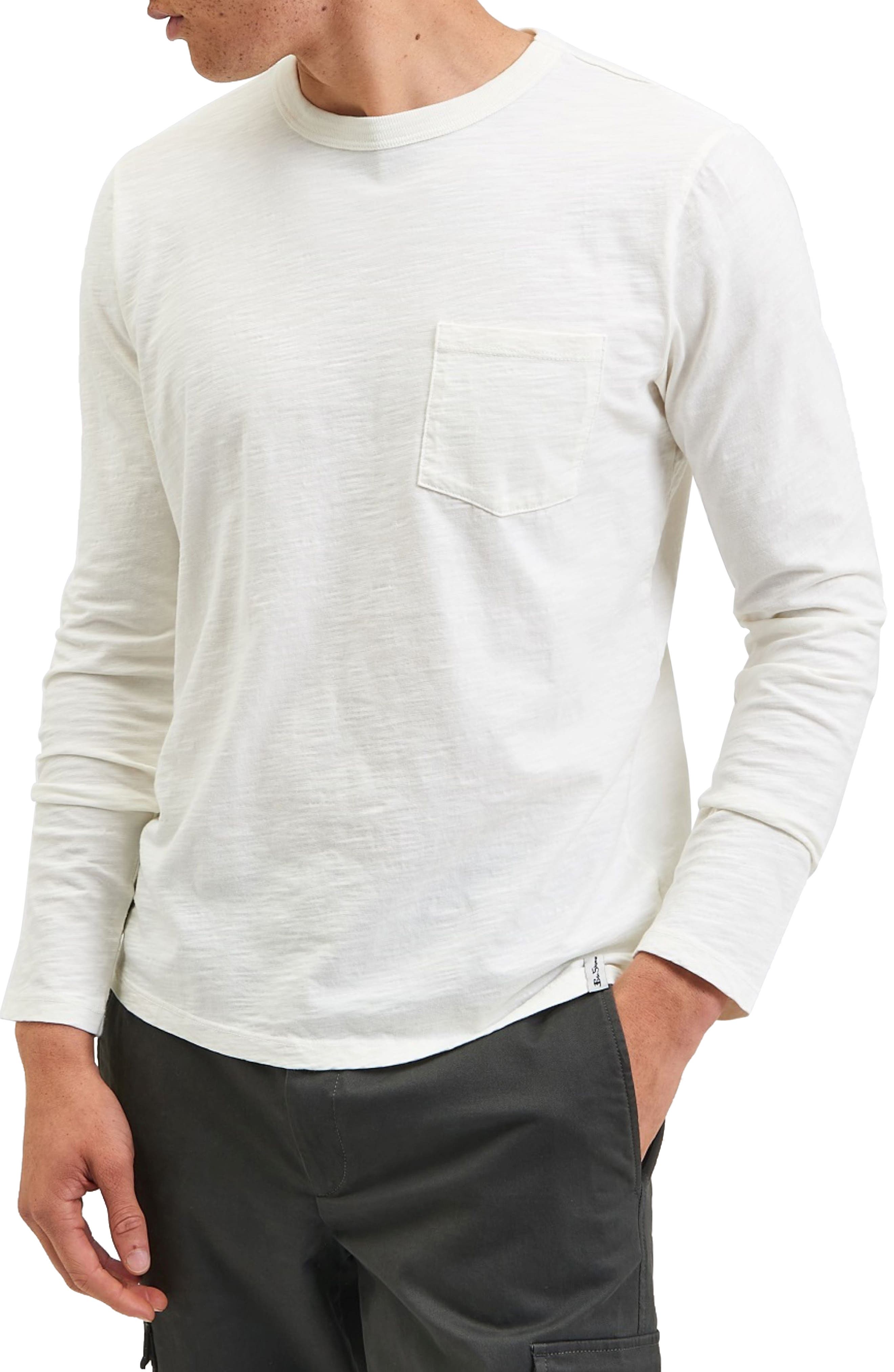 ben sherman long sleeve t shirt