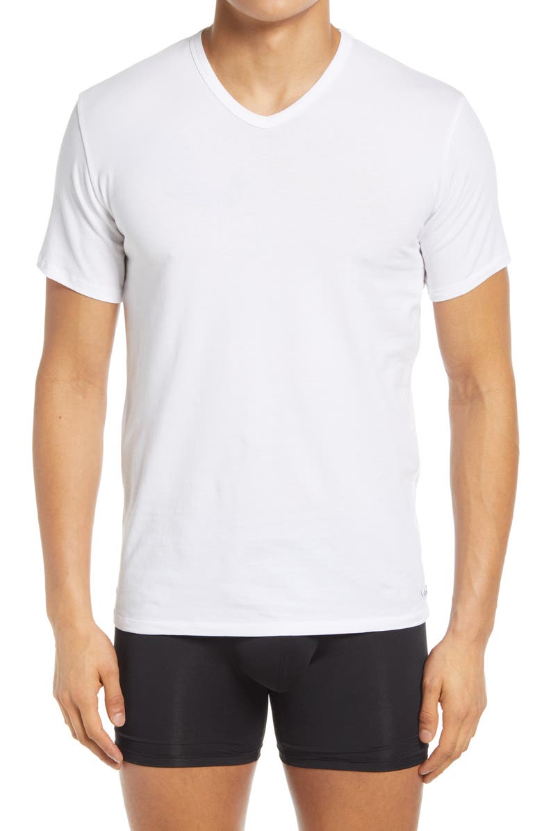 Post Overeenkomstig geluk Calvin Klein Men's 3-Pack Stretch Cotton V-Neck T-Shirts | Nordstrom