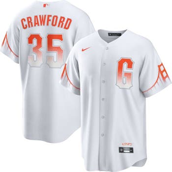 Youth San Francisco Giants Brandon Crawford Nike Black Alternate Replica  Player Jersey