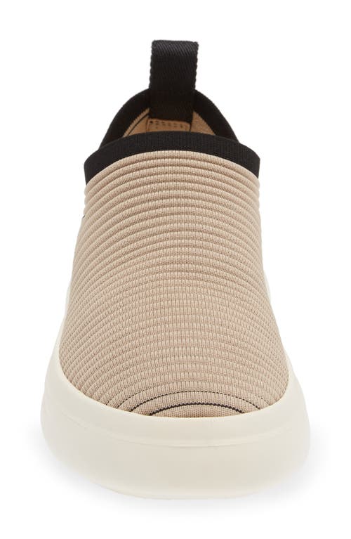 Shop Rag & Bone Brixley Knit Slip-on Sneaker In Cream/black