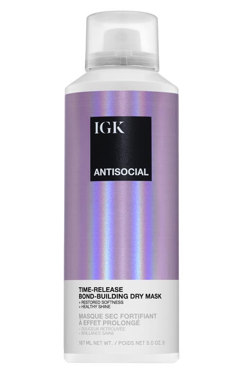 Antisocial Time-Release Bond-Building Dry Mask