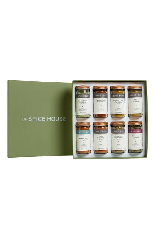 THE SPICE HOUSE Salt-Free Deluxe 8-Piece Spice Collection in Green at Nordstrom