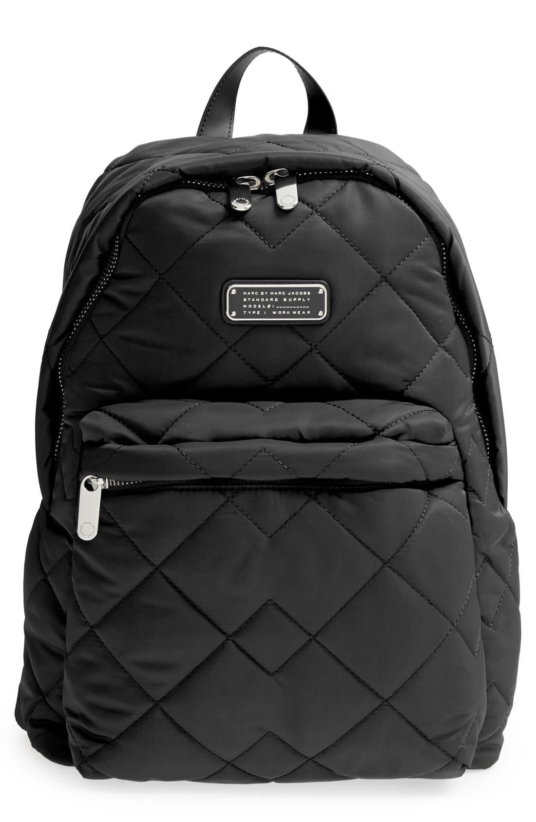 marc by marc jacobs quilted nylon backpack