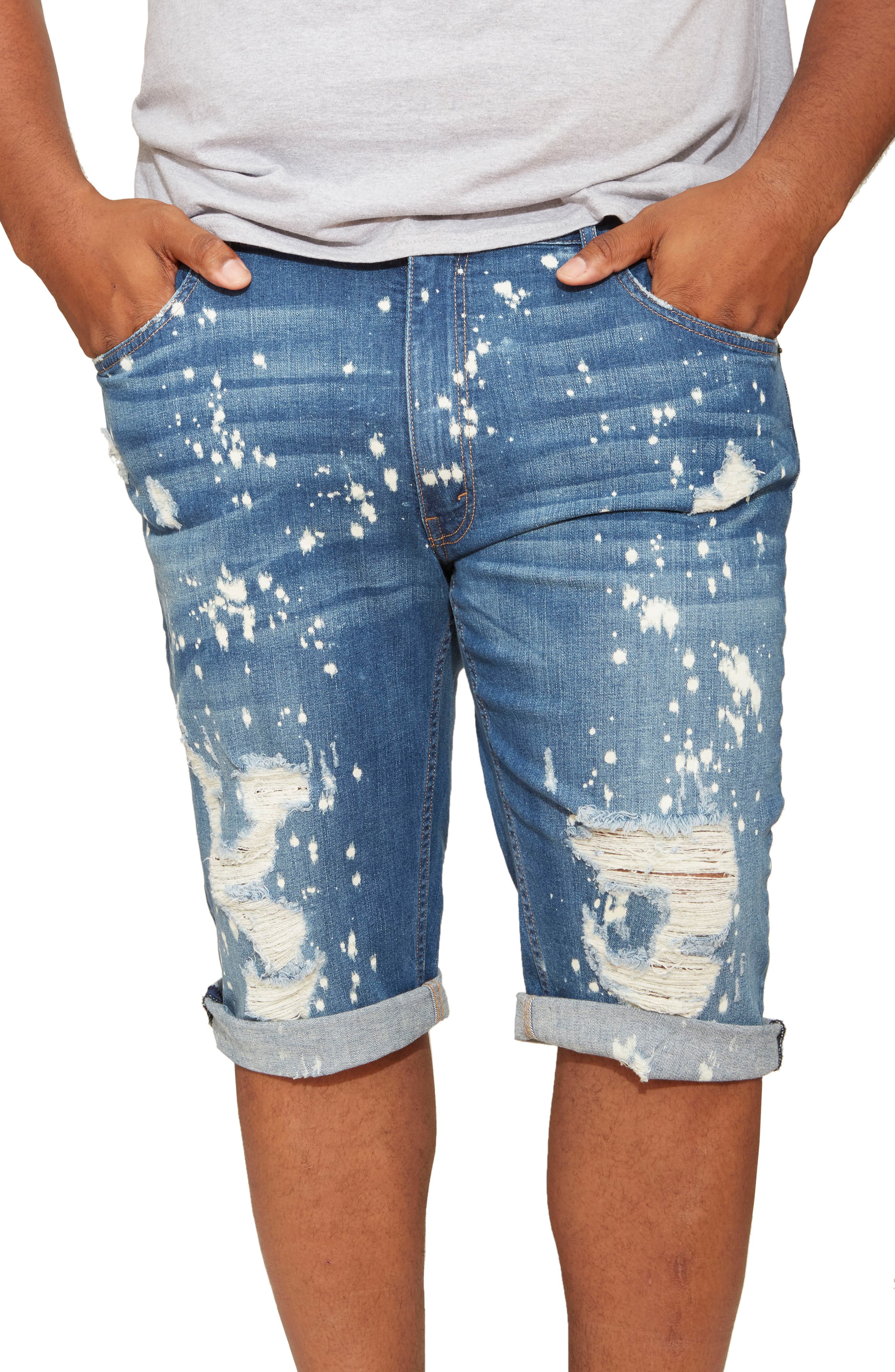 mens denim shorts sale