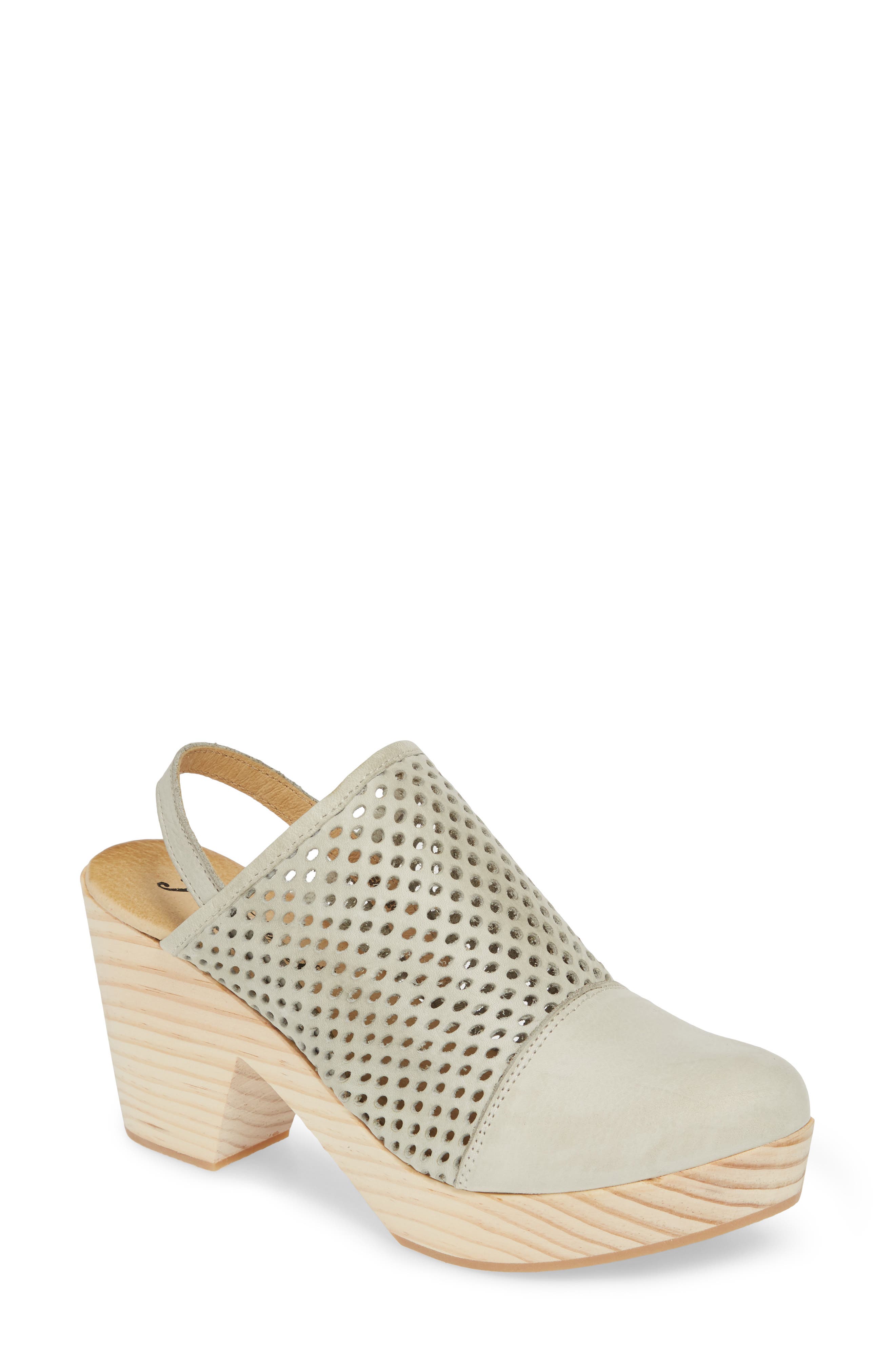 Free People Logan Clog, Grey
