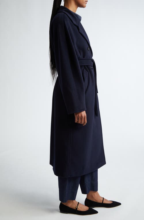 Max Mara Canasta Reversible Trench Coat In Ultramarine