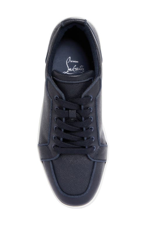 Shop Christian Louboutin Rantulow Orlato Sneaker In Marine