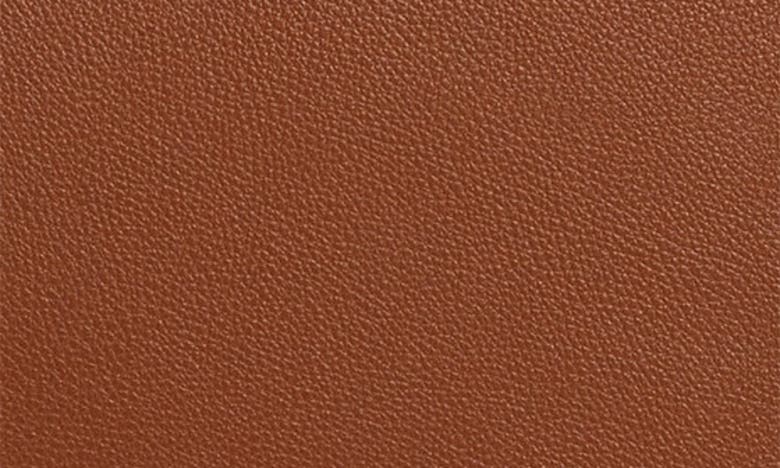 Rebecca Minkoff Chunky Leather Zip Tote In Tobacco
