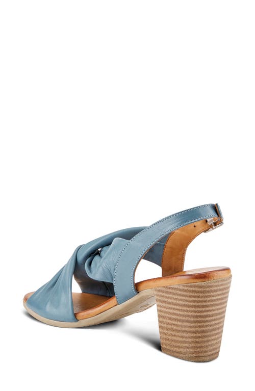 Shop Spring Step Madeleine Slingback Sandal In Blue