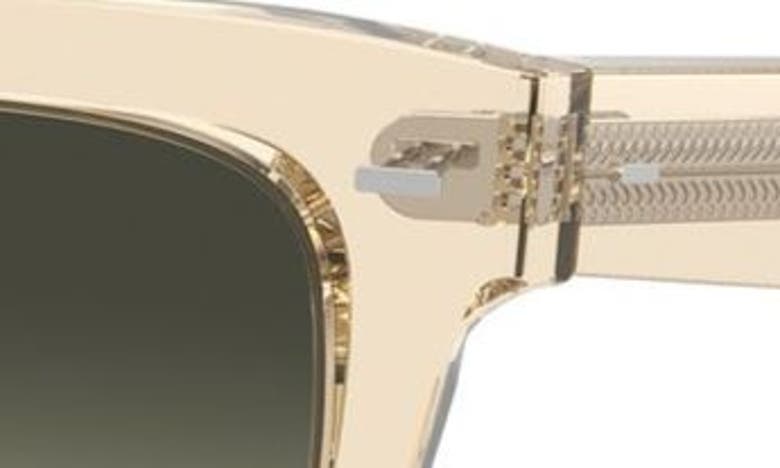 Oliver Peoples Ms. Oliver Gradient Acetate Square Sunglasses In Green