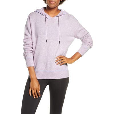 Zella Cozy Wool & Cashmere Hoodie Sweater