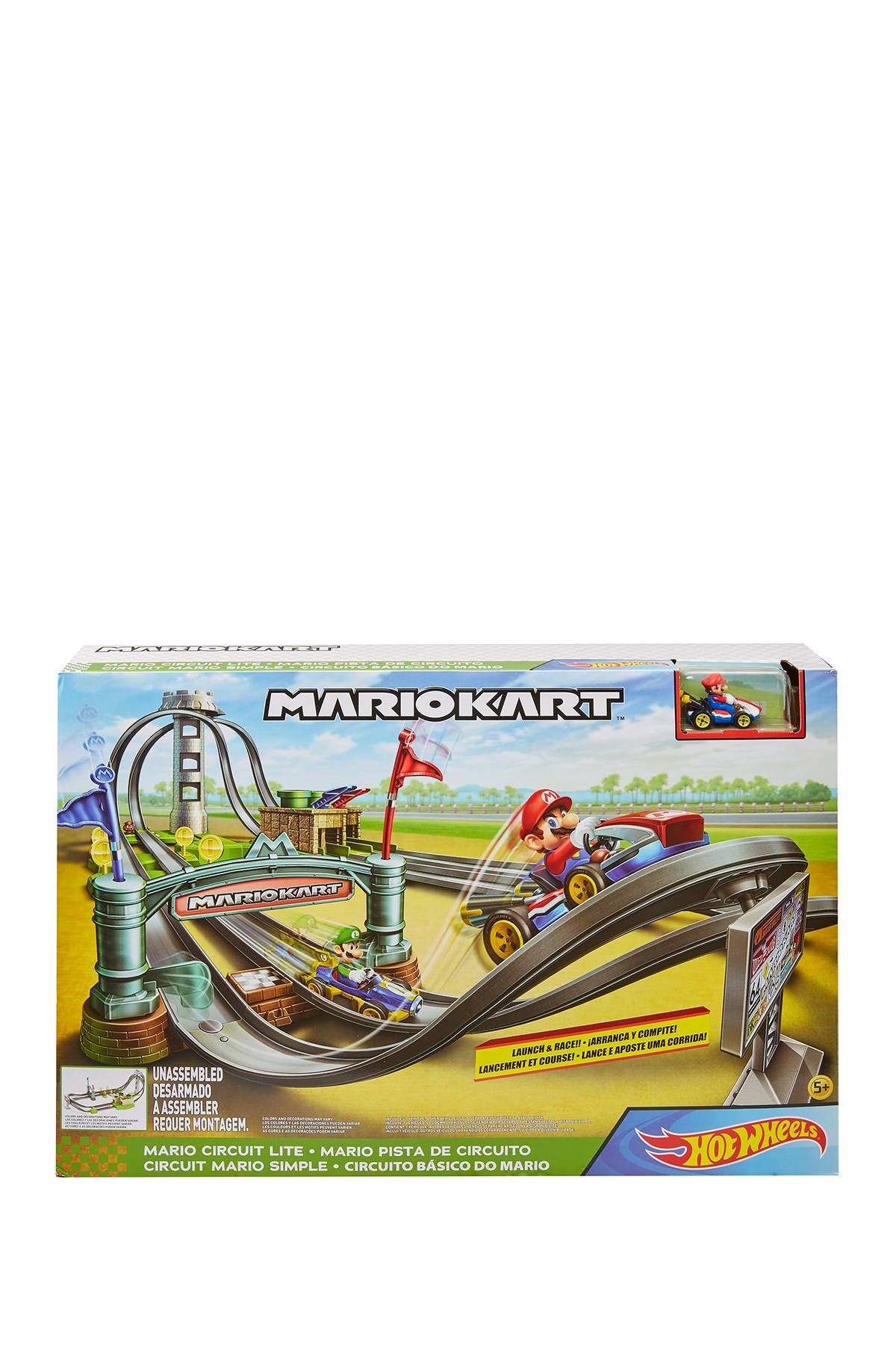 mario circuit lite track set