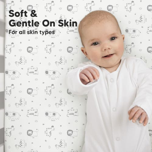 Keababies Isla Fitted Crib Sheets In Keasafari