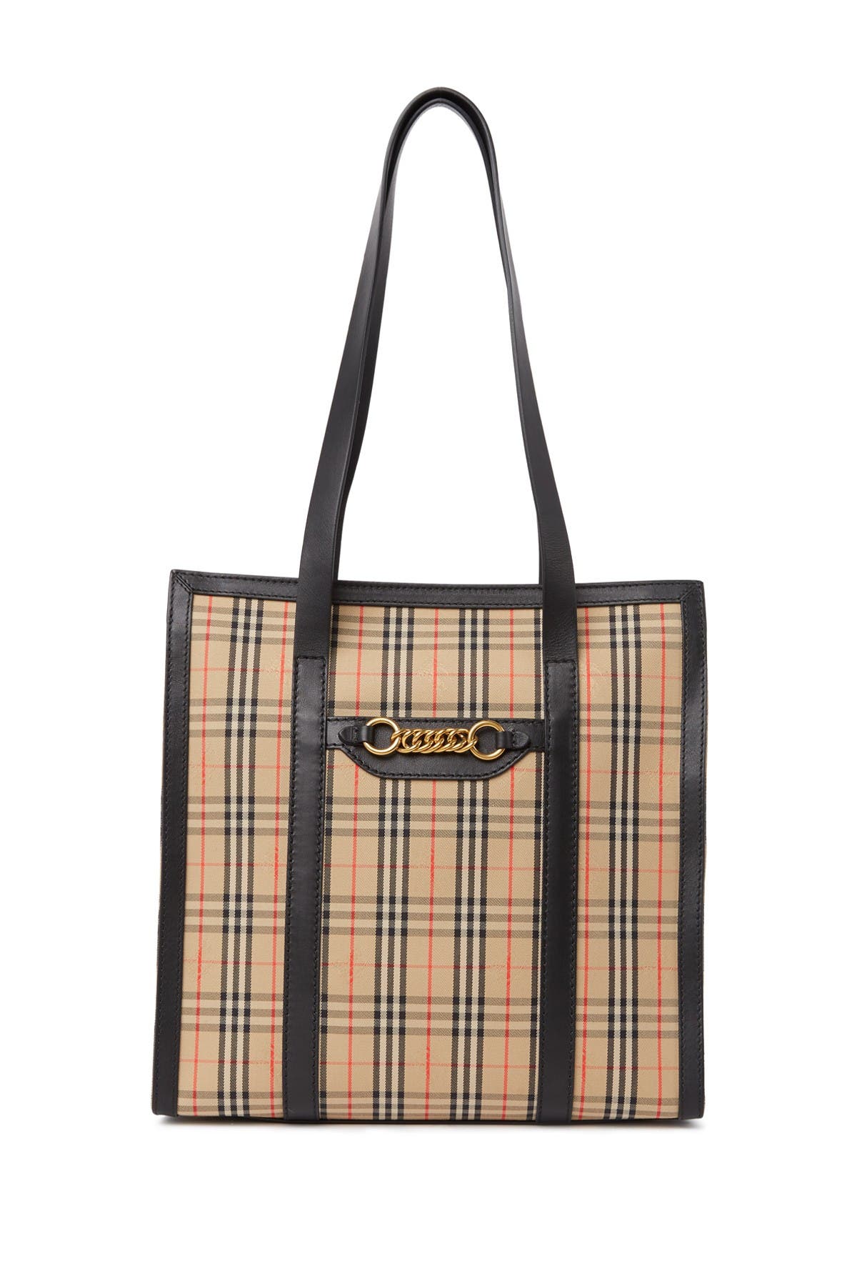 burberry zip tote