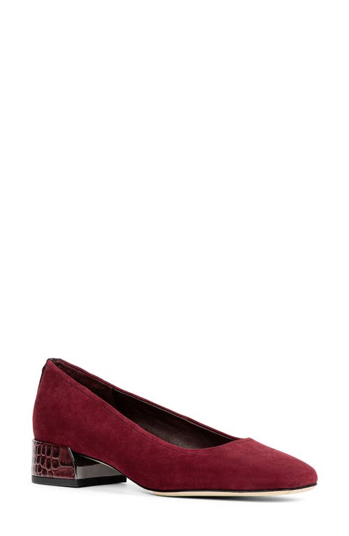 Shop Donald Pliner Drew Pump In Bordeaux