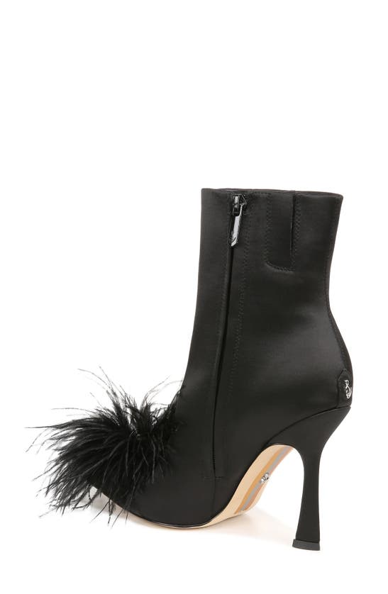 Sam Edelman Ency Pointed Toe Bootie In Black