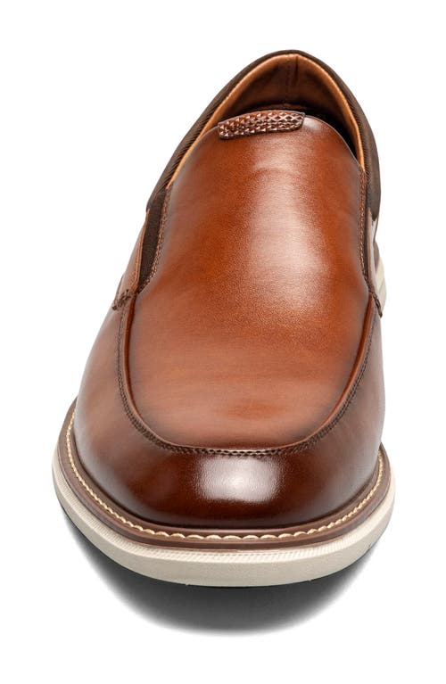 Nunn Bush Chase Moc Toe Slip-on In Cognac