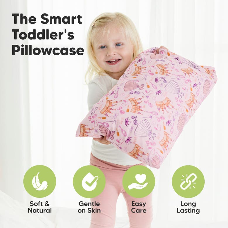 Keababies Printed Toddler Pillowcase 13x18" In Dear Princess