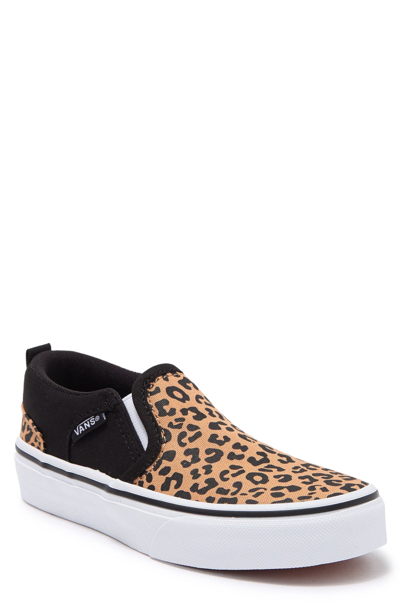 womens slip on cheetah vans