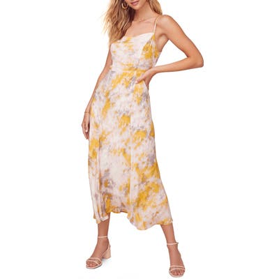 Astr The Label Journey Sleeveless Printed Maxi Dress, Pink