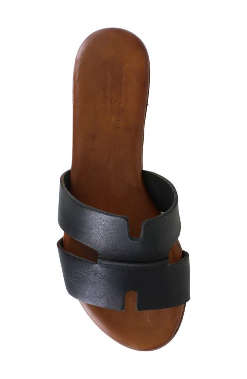 Artisan Crafted By Zigi Allony Leather Flat In Black