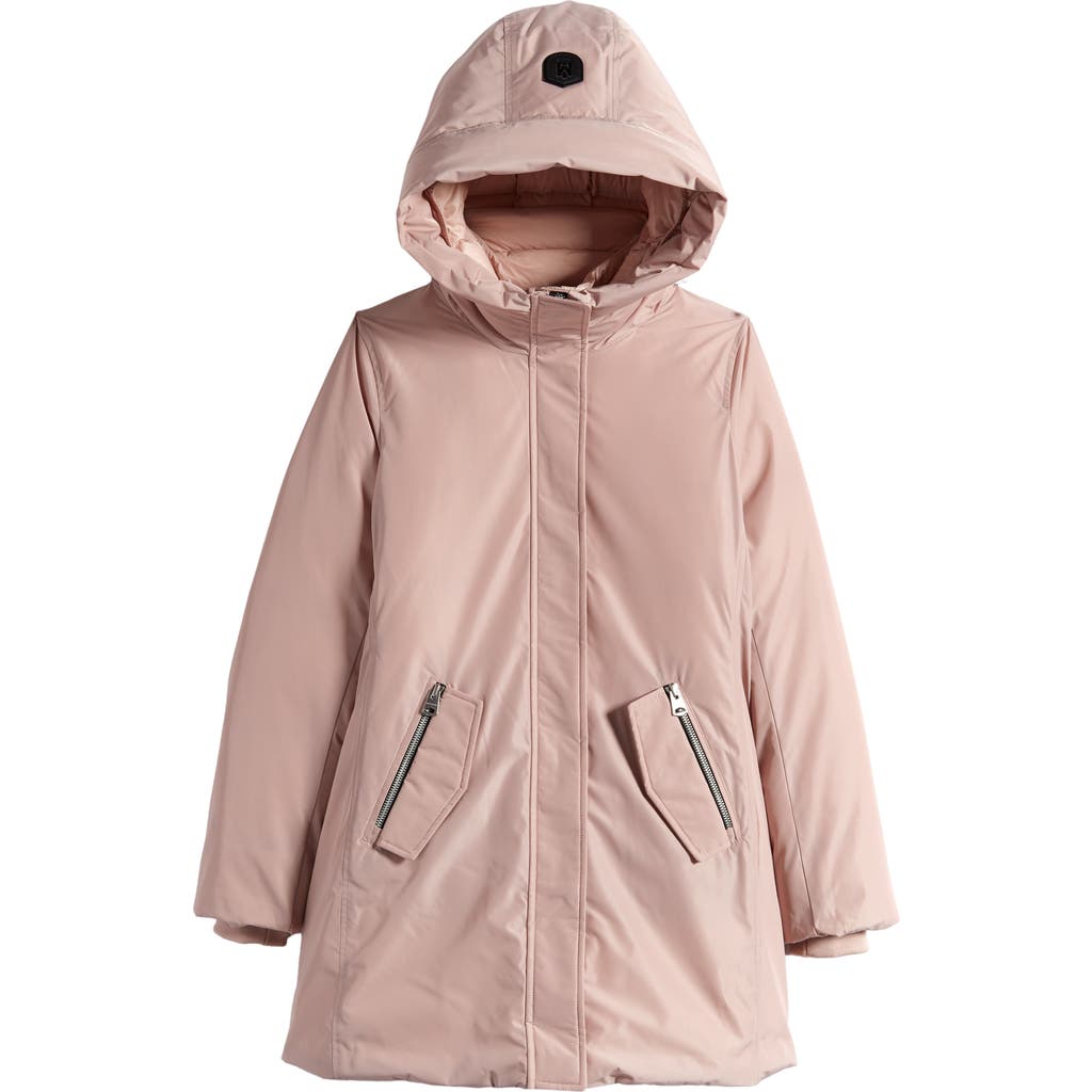 MACKAGE MACKAGE KIDS' SHAYNA-T 800 FILL POWER DOWN JACKET WITH BIB