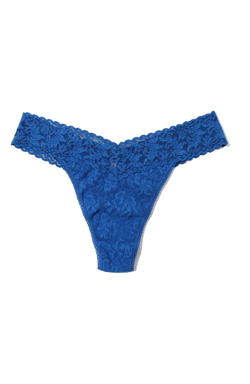 Shop Hanky Panky Original Rise Thong In Deep Dive