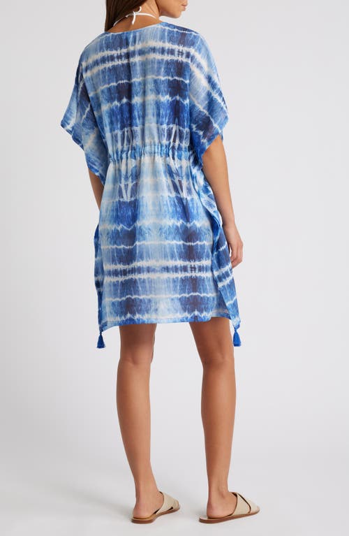 Shop Beachlunchlounge Cordelia Beach Cover-up Dress In Aegean