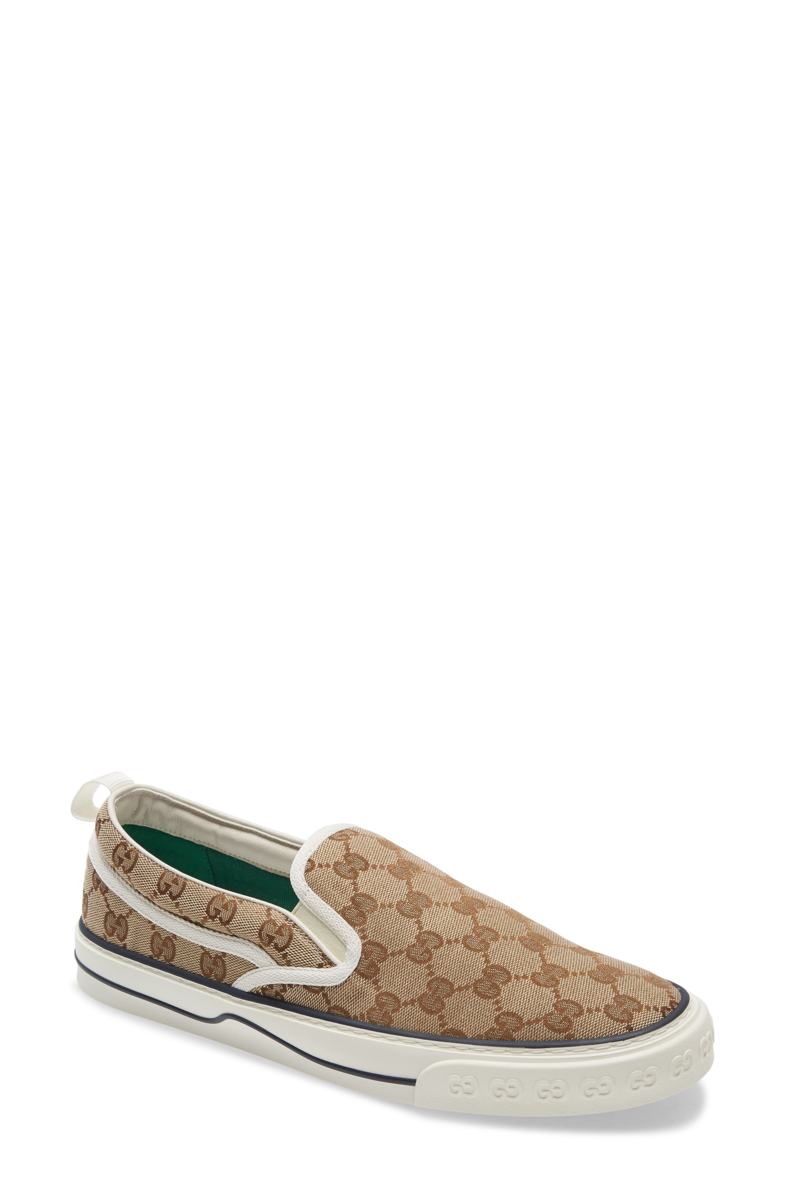 men's gucci slip on sneakers