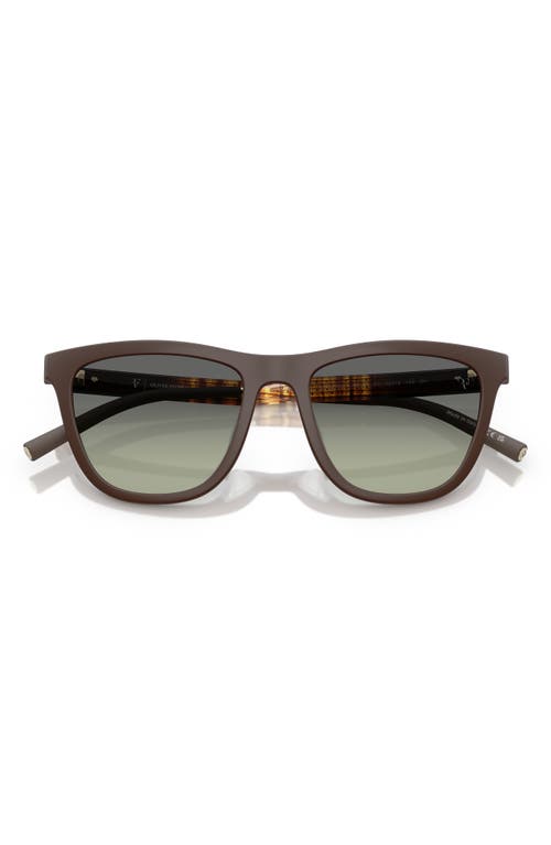 Oliver Peoples 51mm Polarized Pillow Sunglasses In Green