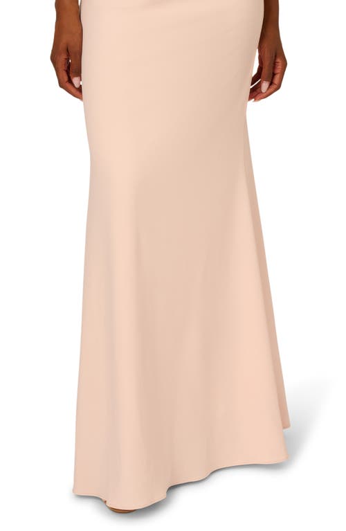 ADRIANNA PAPELL ADRIANNA PAPELL ONE-SHOULDER GOWN