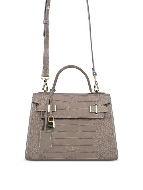 Teddy Blake Ava Croco Gold 11" In Beige