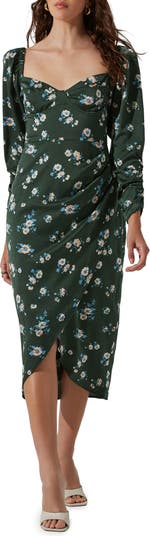 ASTR the Label Floral Print Long Sleeve Dress | Nordstrom