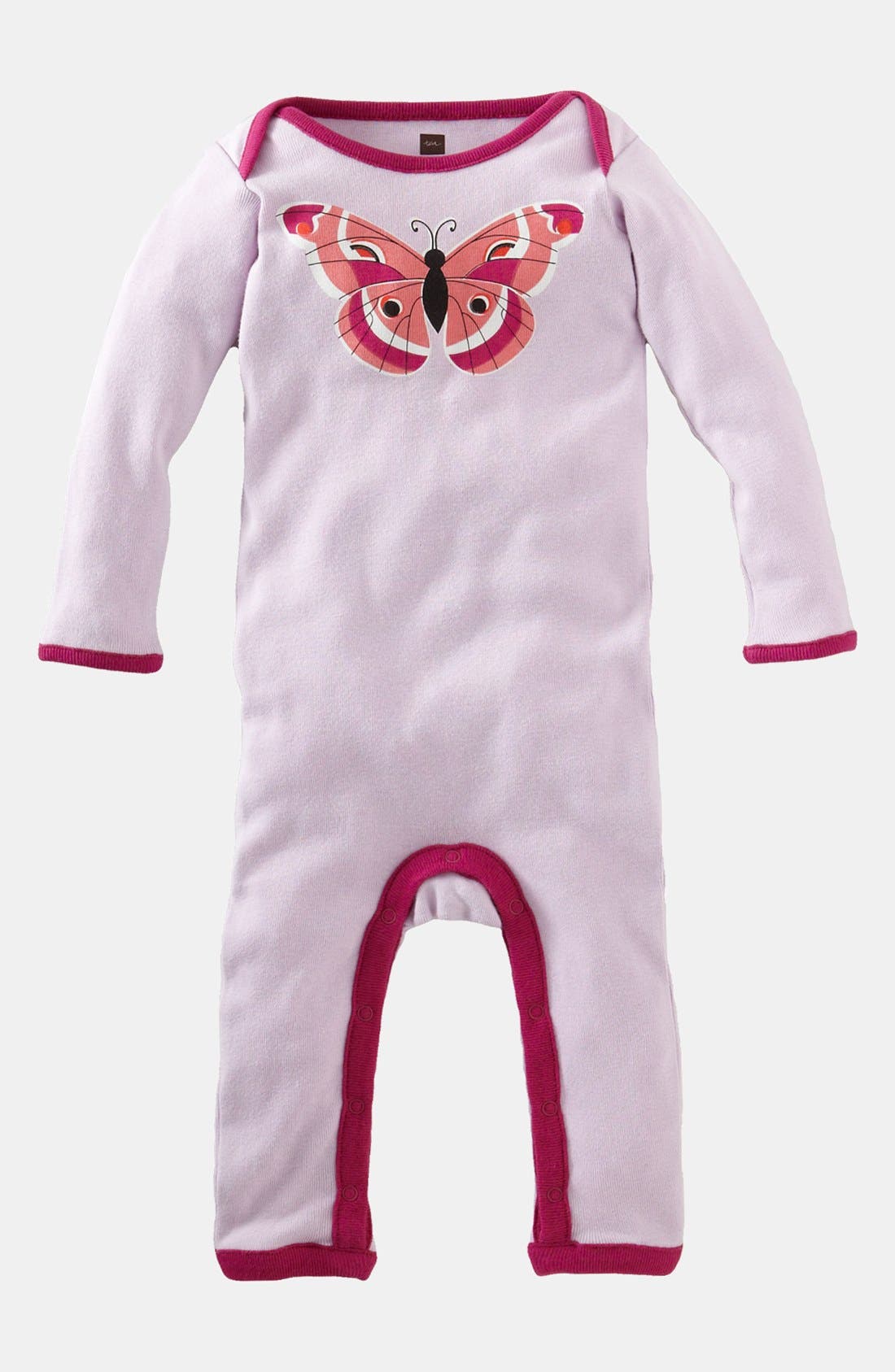 Tea Collection 'Butterfly' Romper (Baby Girls) Nordstrom