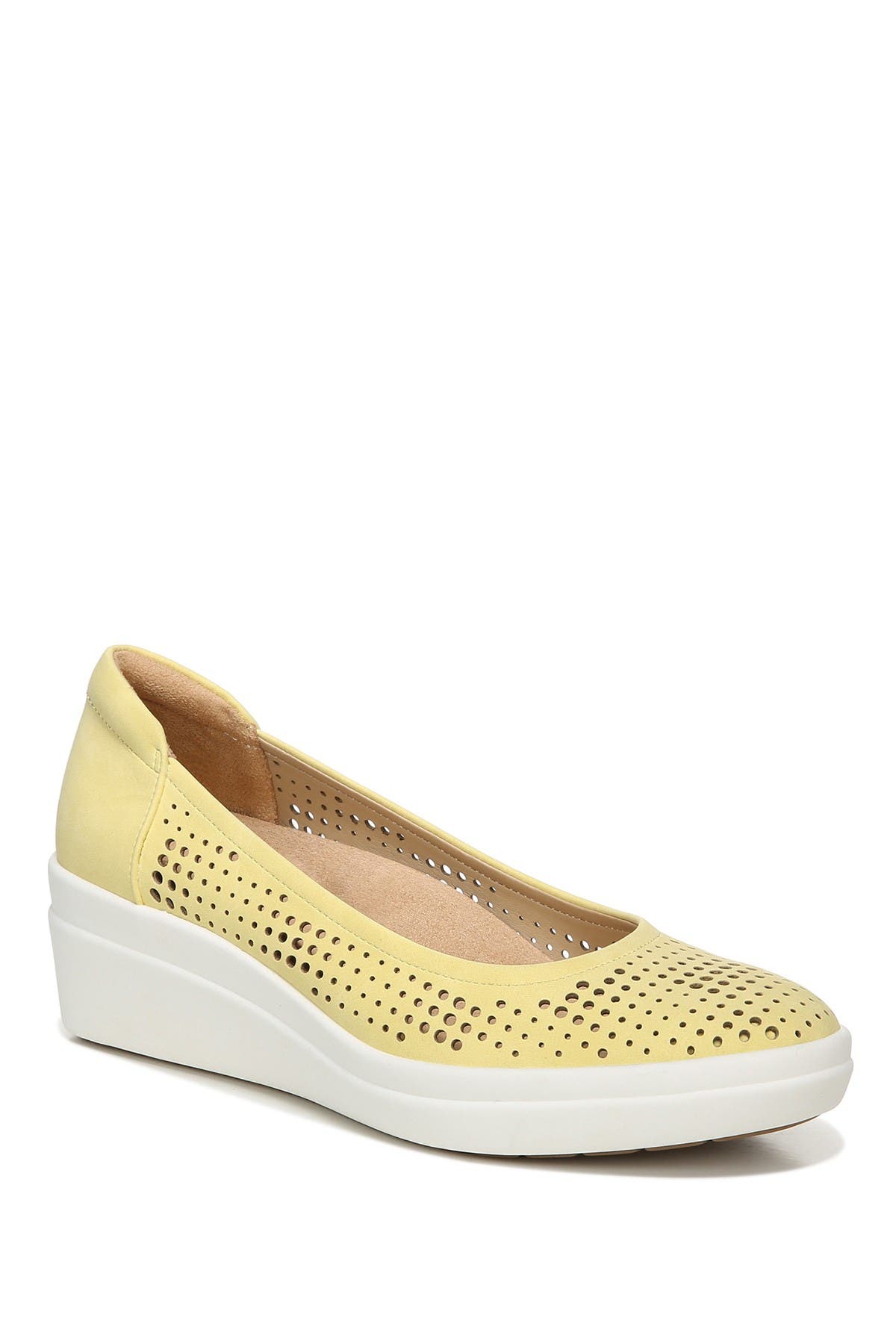 wide width wedge sneakers